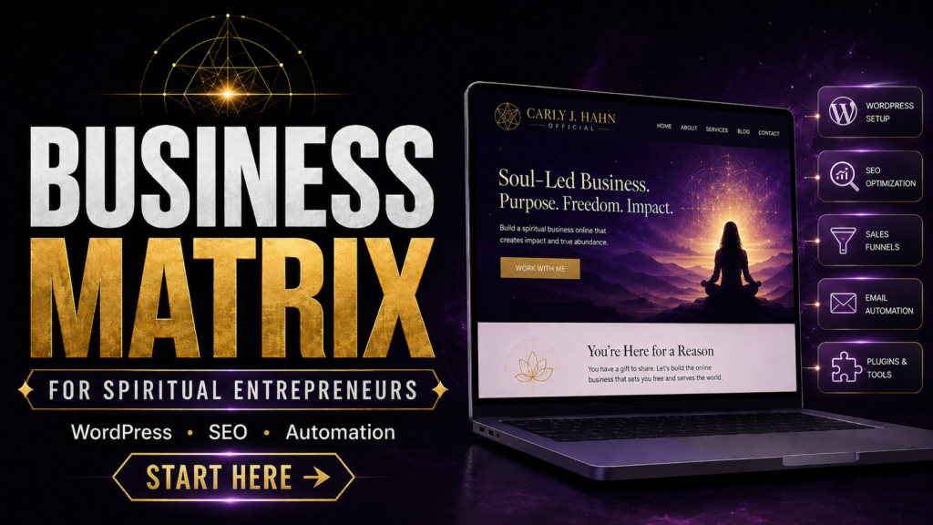 Business Matrix Spiritual Entrepreneurs