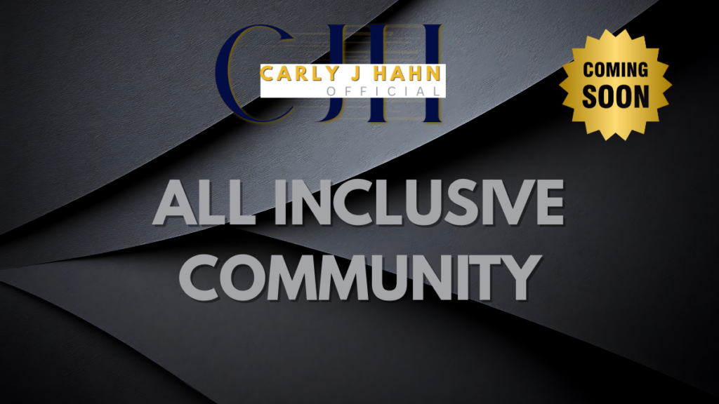 CARLY J HAHN OFFICIAL COMMUNITY LAUNCH