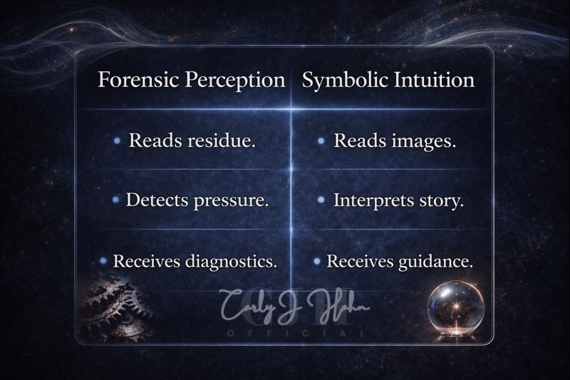 Forensic perception vs symbolic intuition how clairalience differs