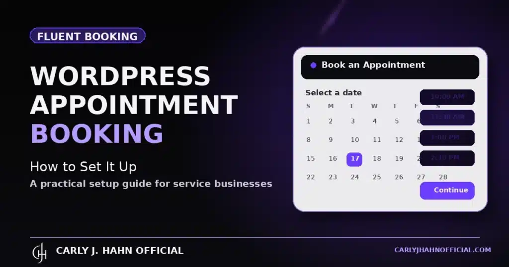 WordPress Appointment Booking